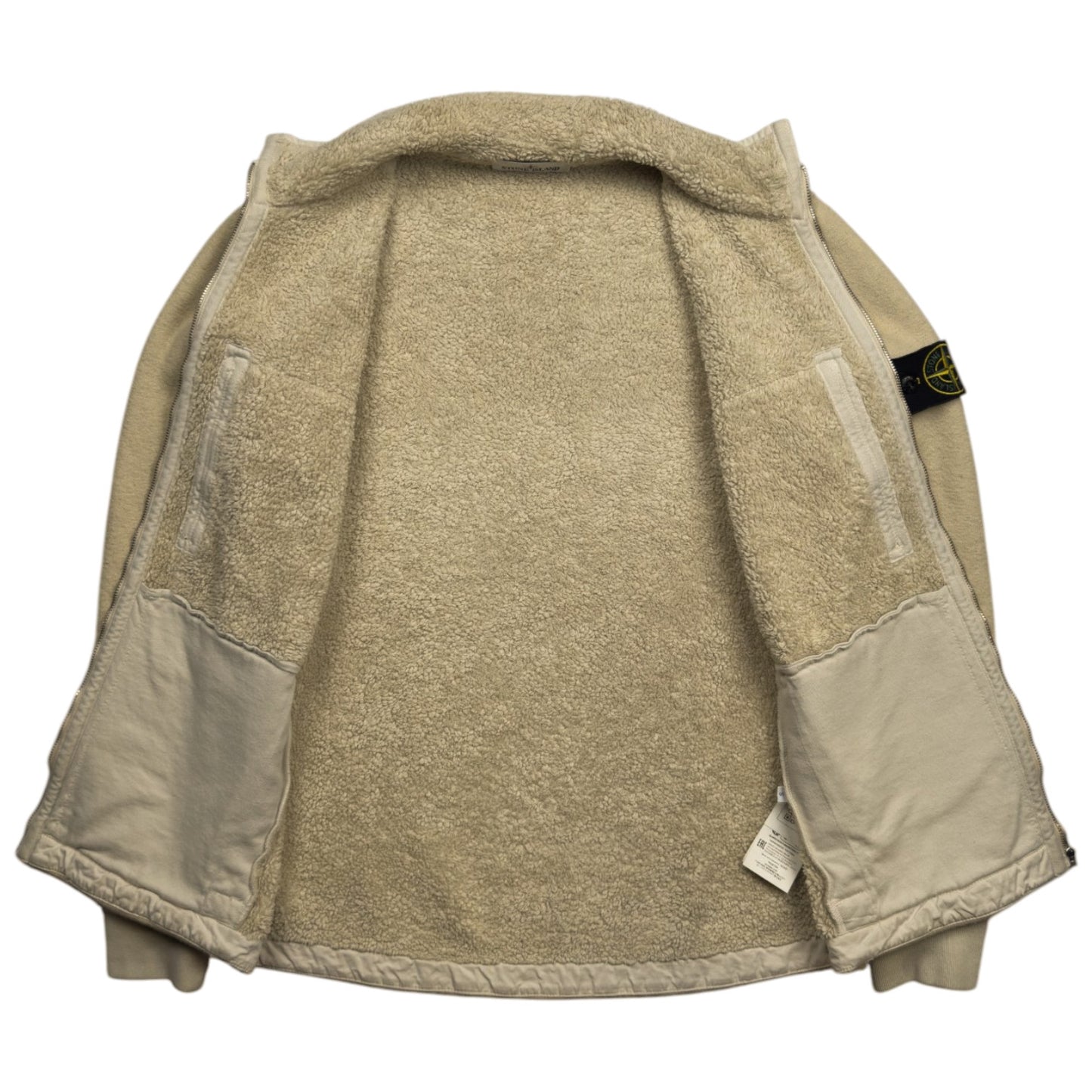 A/W 23 Stone Island Plated Terry Fleece Track Jacket