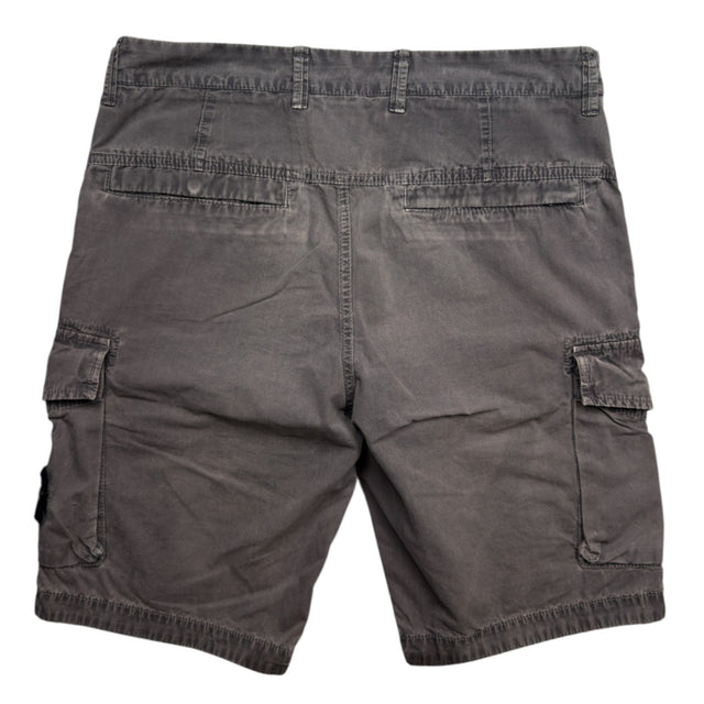 S/S 21 Stone Island Bermuda Cargo Shorts - Grey
