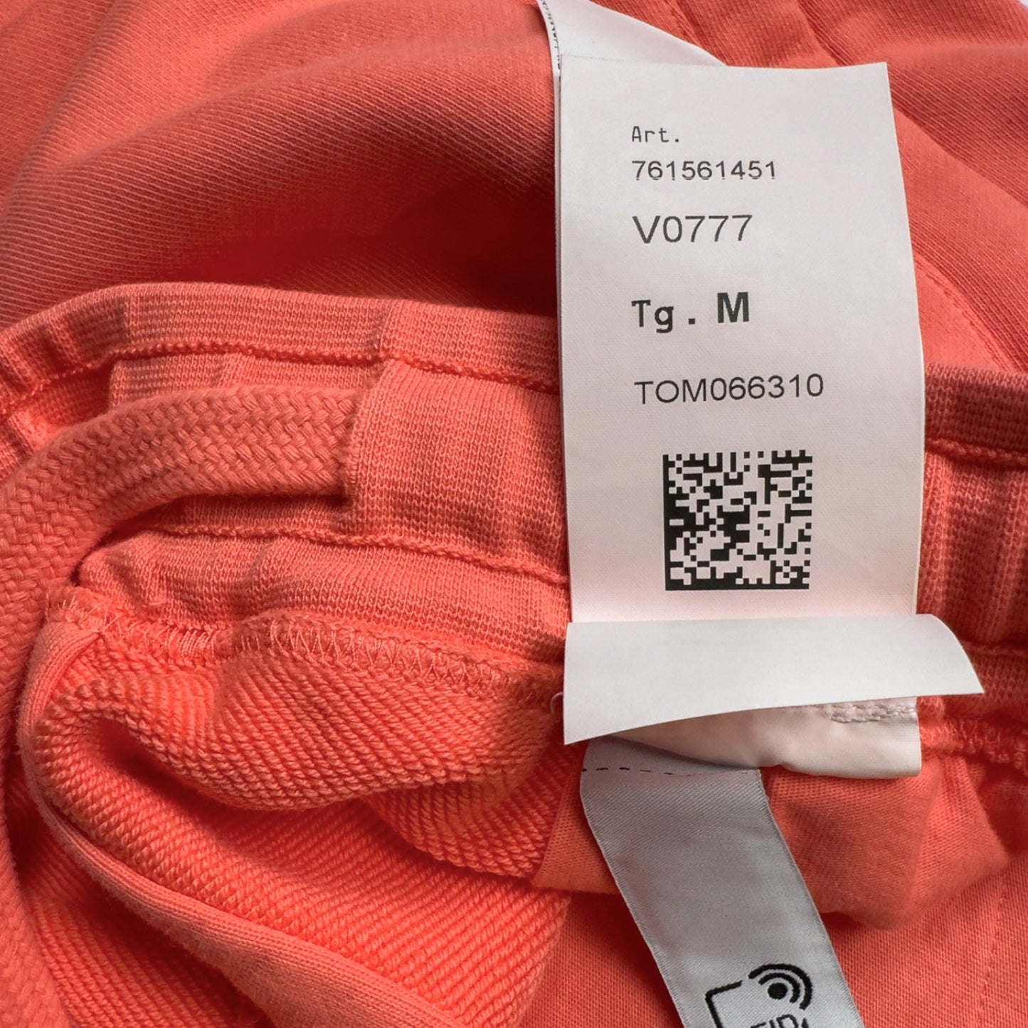 S/S 22 Stone Island Stellina Cotton Jersey Shorts - Coral