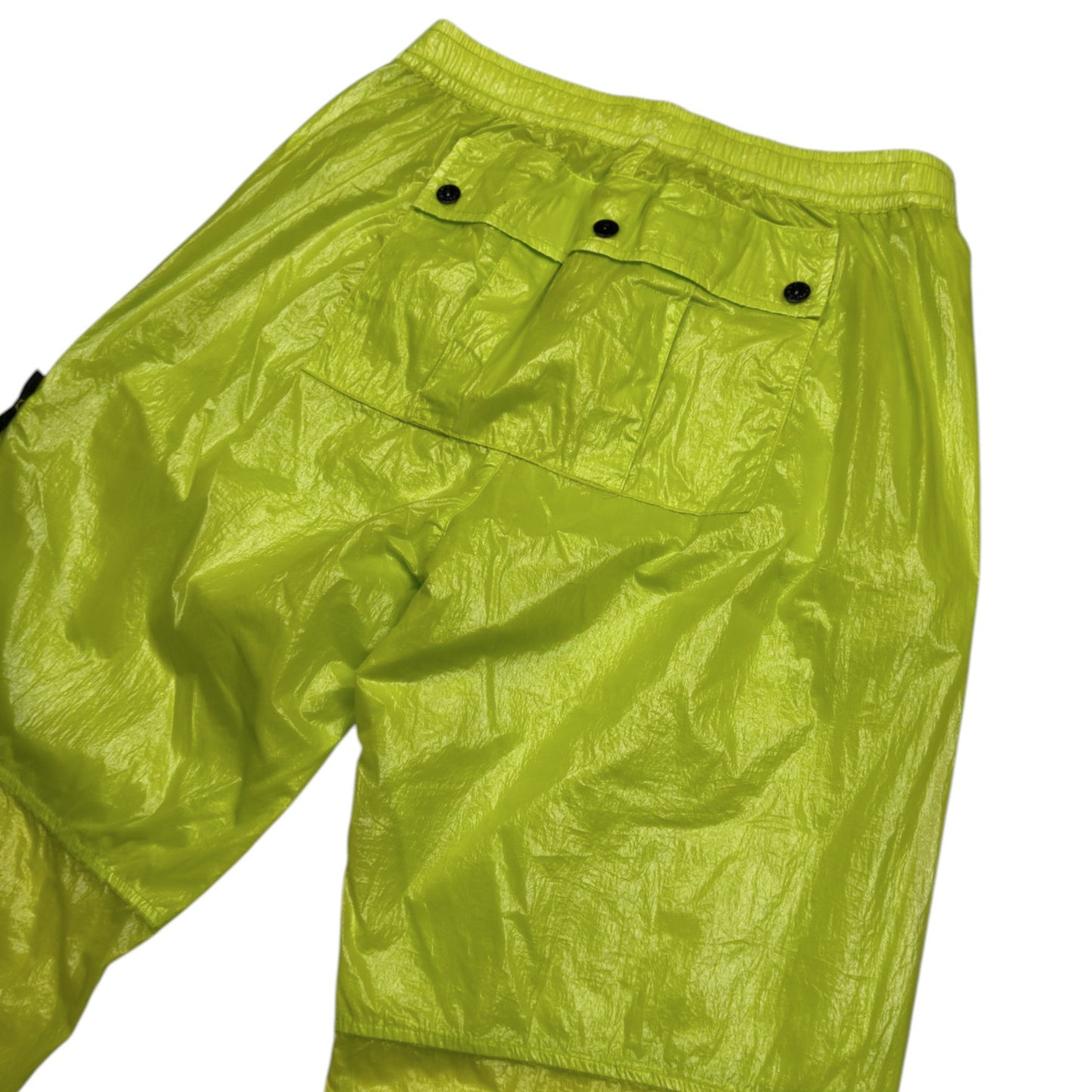 S/S 21 Stone Island Lucido TC Trousers - 32 RE - Yellow