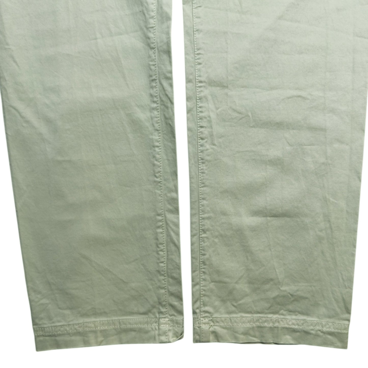 S/S 21 Stone Island Stretch Cotton Cargo Trousers - 31 SL - Mint Green
