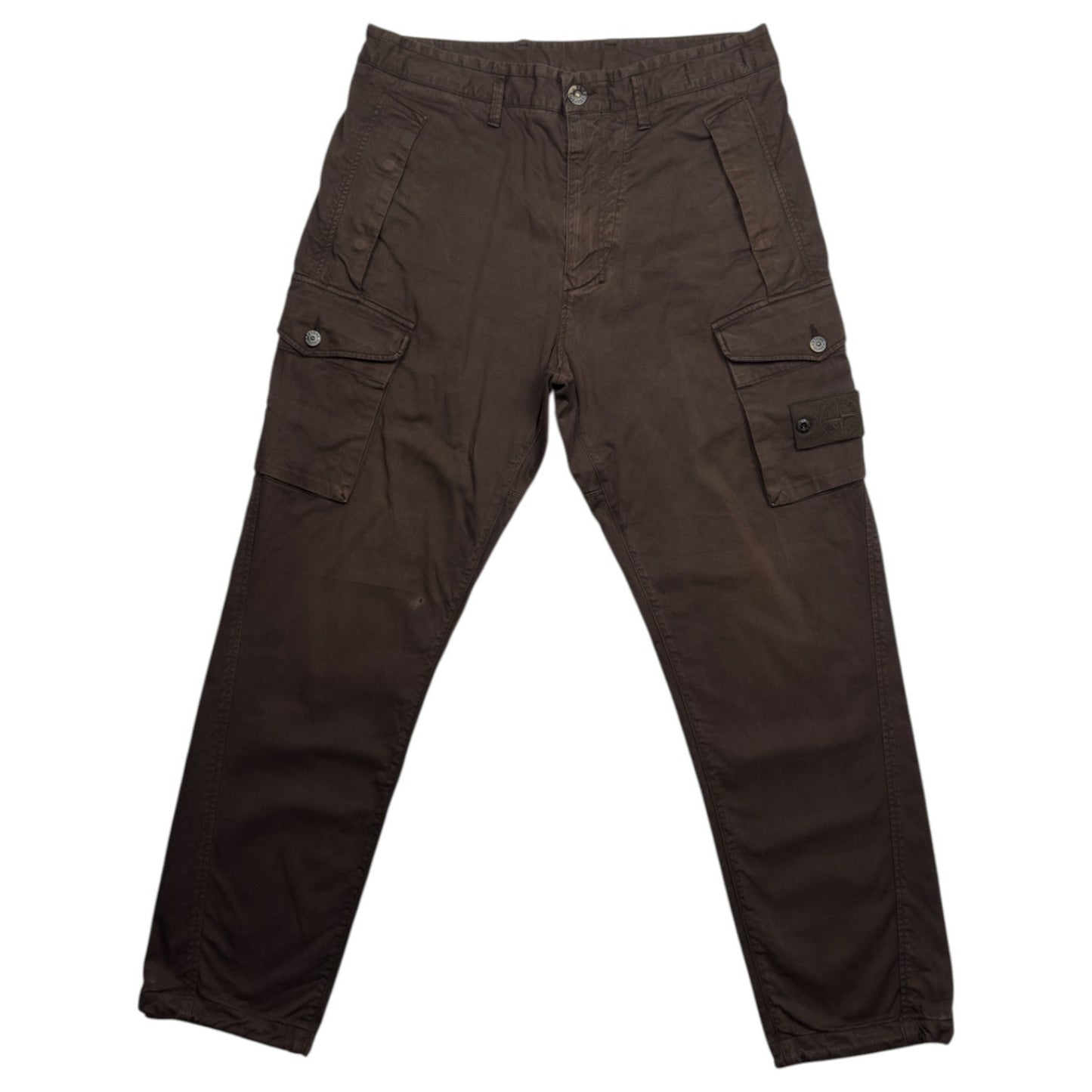A/W 20 Stone Island Brown Ghost Cargo Trousers - 31 CO