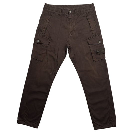 A/W 20 Stone Island Brown Ghost Cargo Trousers - 31 CO