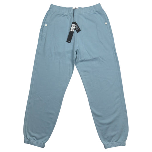 S/S 26 Stone Island Marina Cotton Fleece Joggers - Blue