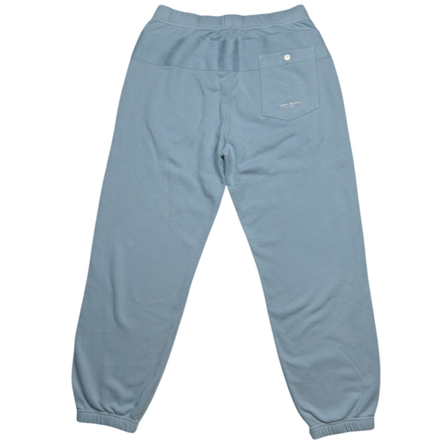 S/S 26 Stone Island Marina Cotton Fleece Joggers - Blue