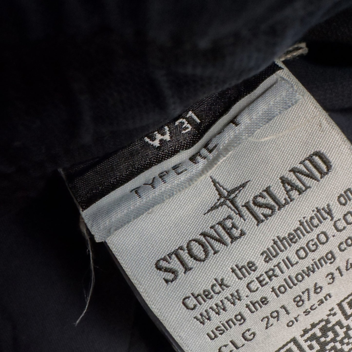 A/W 19 Stone Island Ghost Cargo Trousers 31 RE-T - Navy