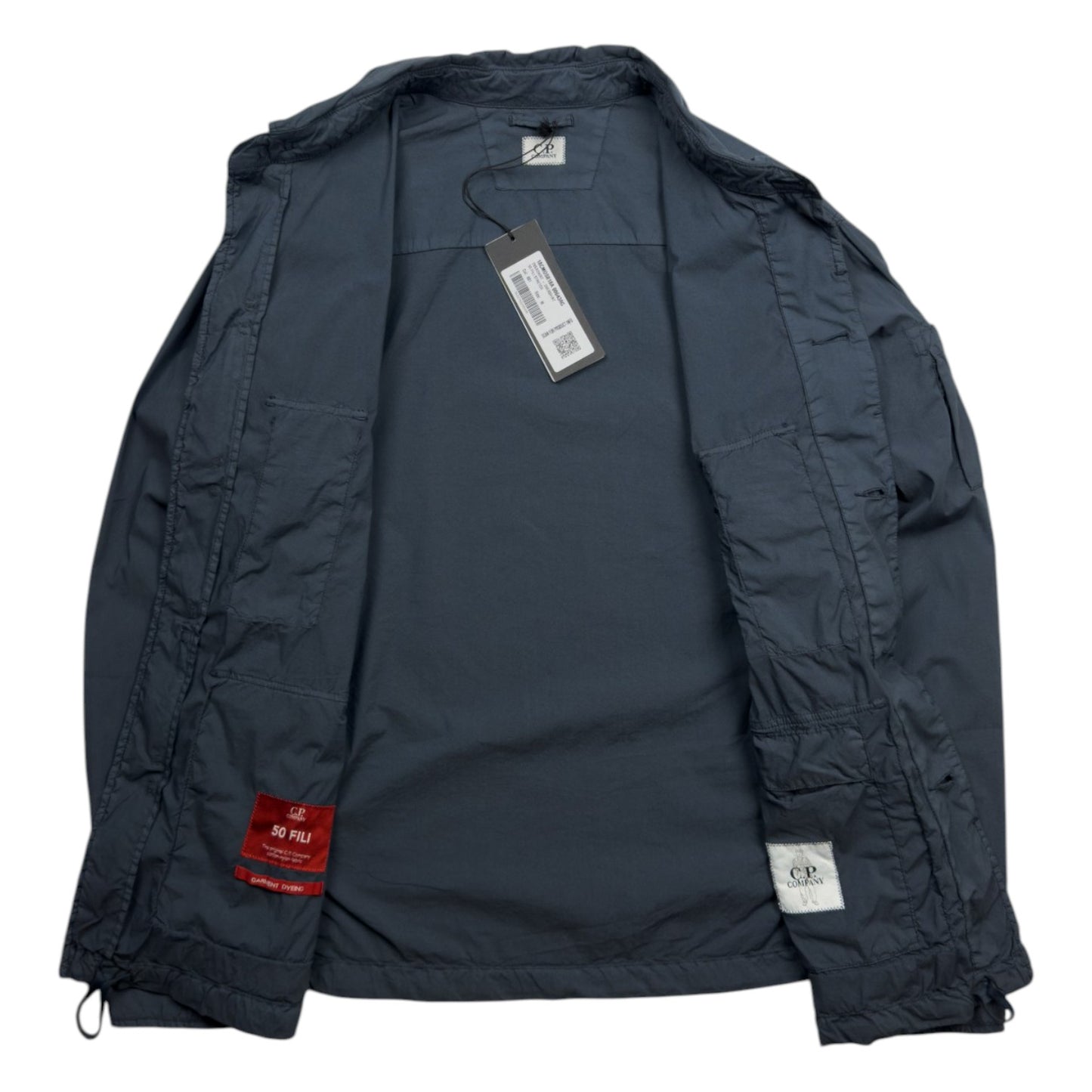 C.P. Company 50 Fili Multipocket Overshirt - Navy
