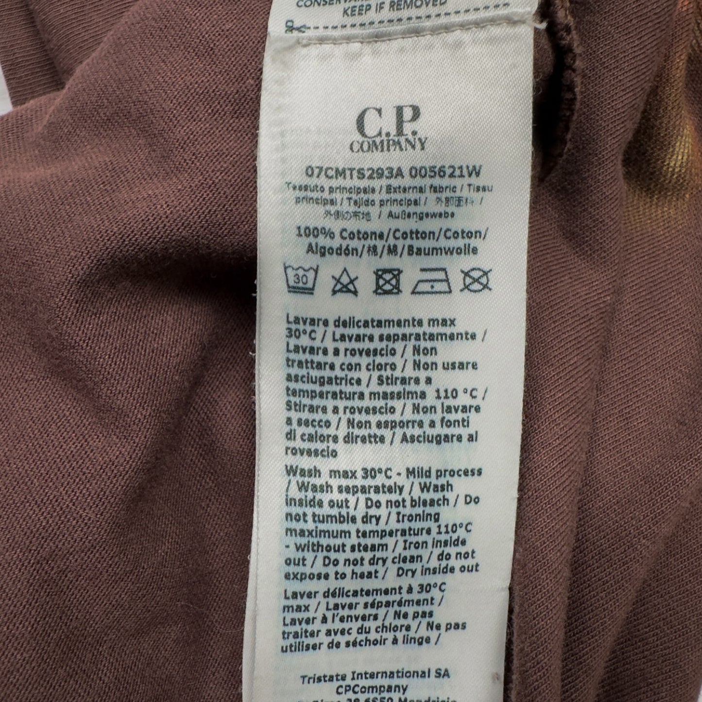 C.P. Company Blur Logo T-Shirt