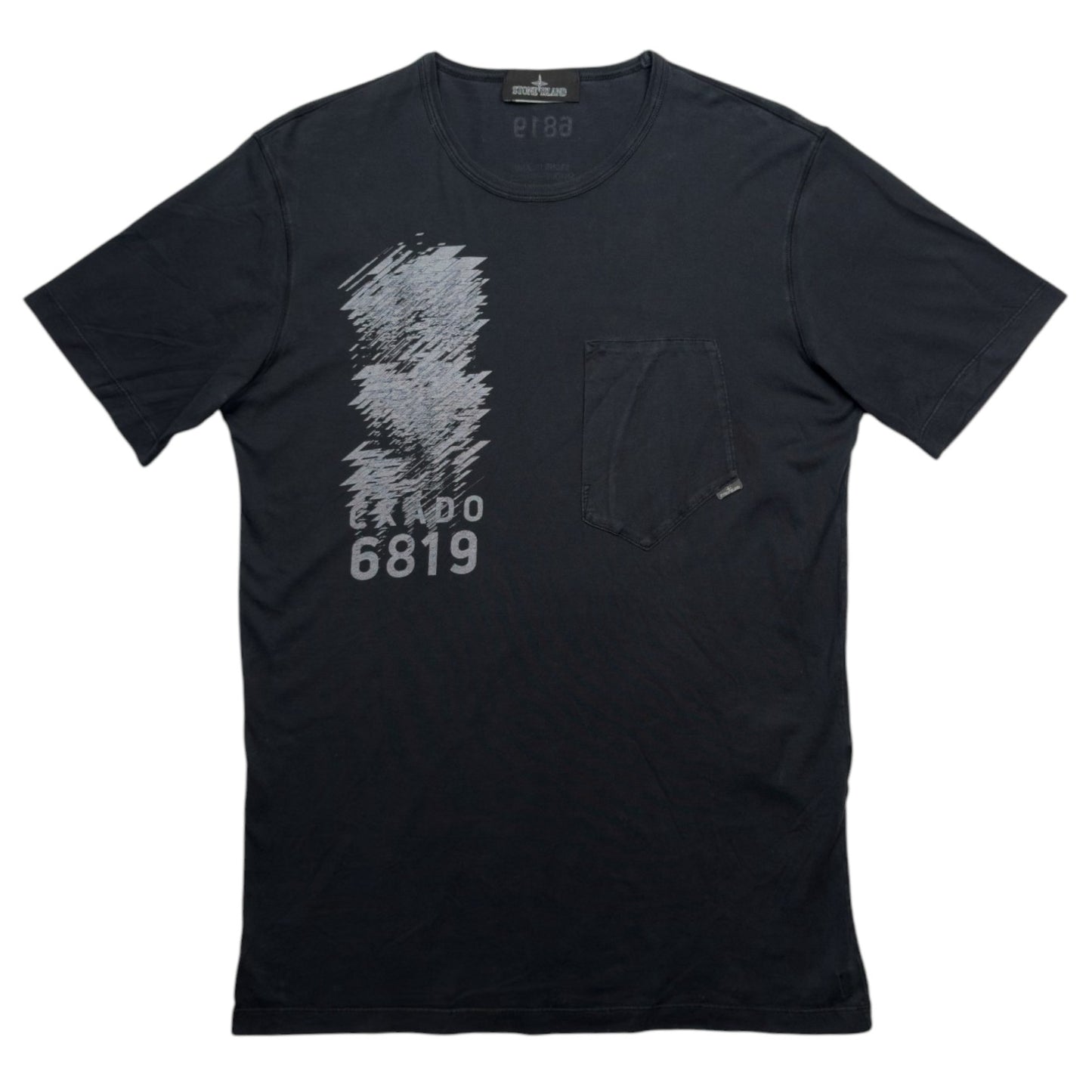 S/S 18 Stone Island Shadow Project Print T-Shirt - Black