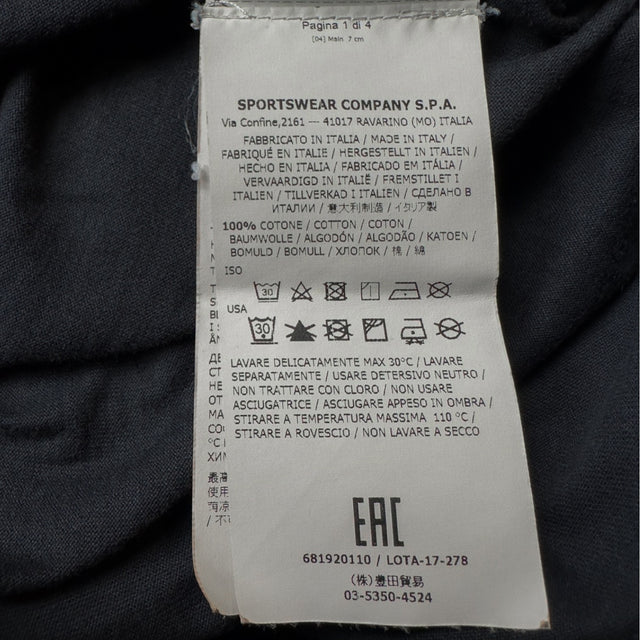 S/S 18 Stone Island Shadow Project Print T-Shirt - Black