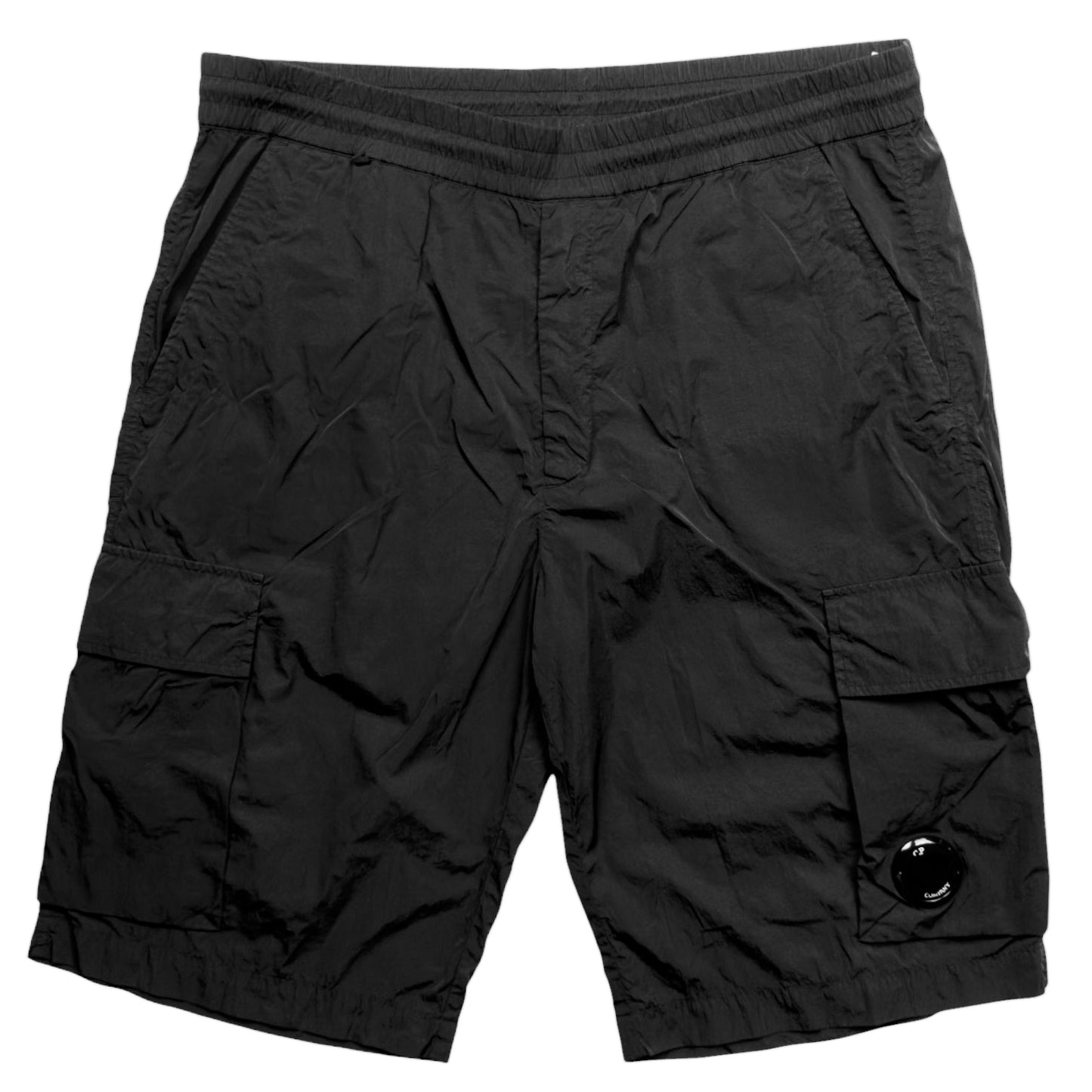 C.P. Company Chrome Cargo Shorts - Black