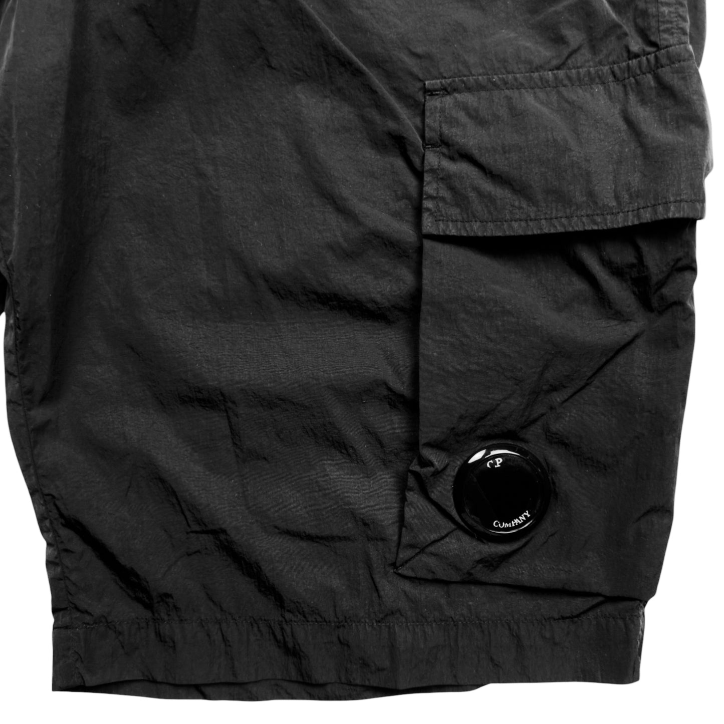 C.P. Company Chrome Cargo Shorts - Black