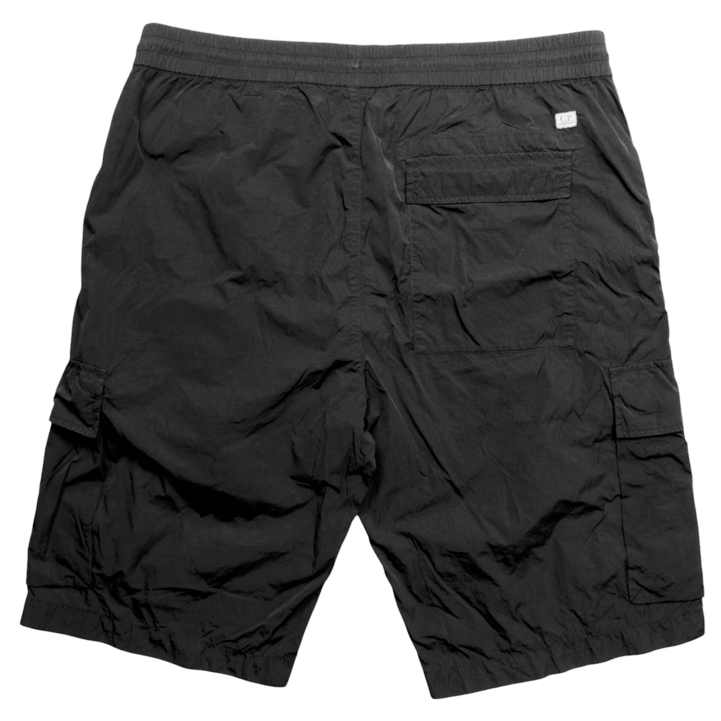 C.P. Company Chrome Cargo Shorts - Black