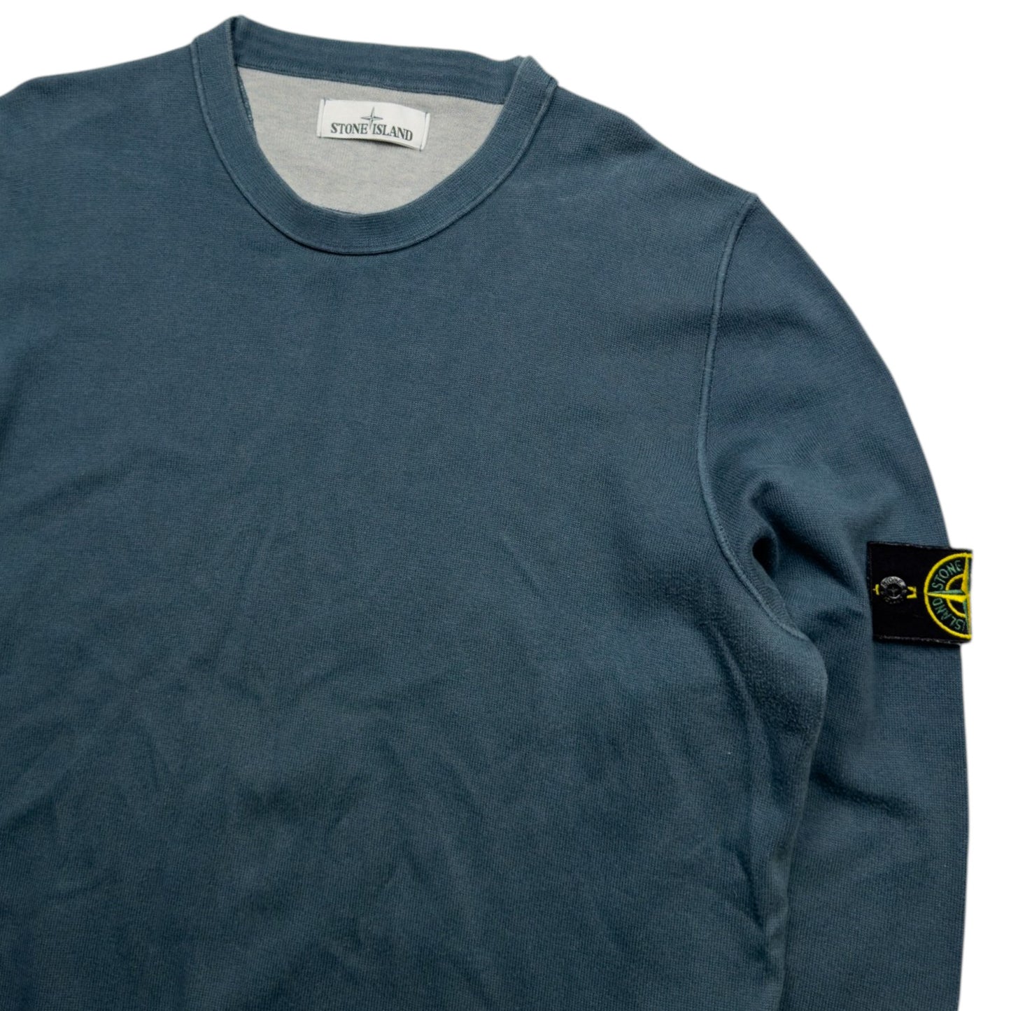 S/S 16 Stone Island Light Knit Sweater - Blue