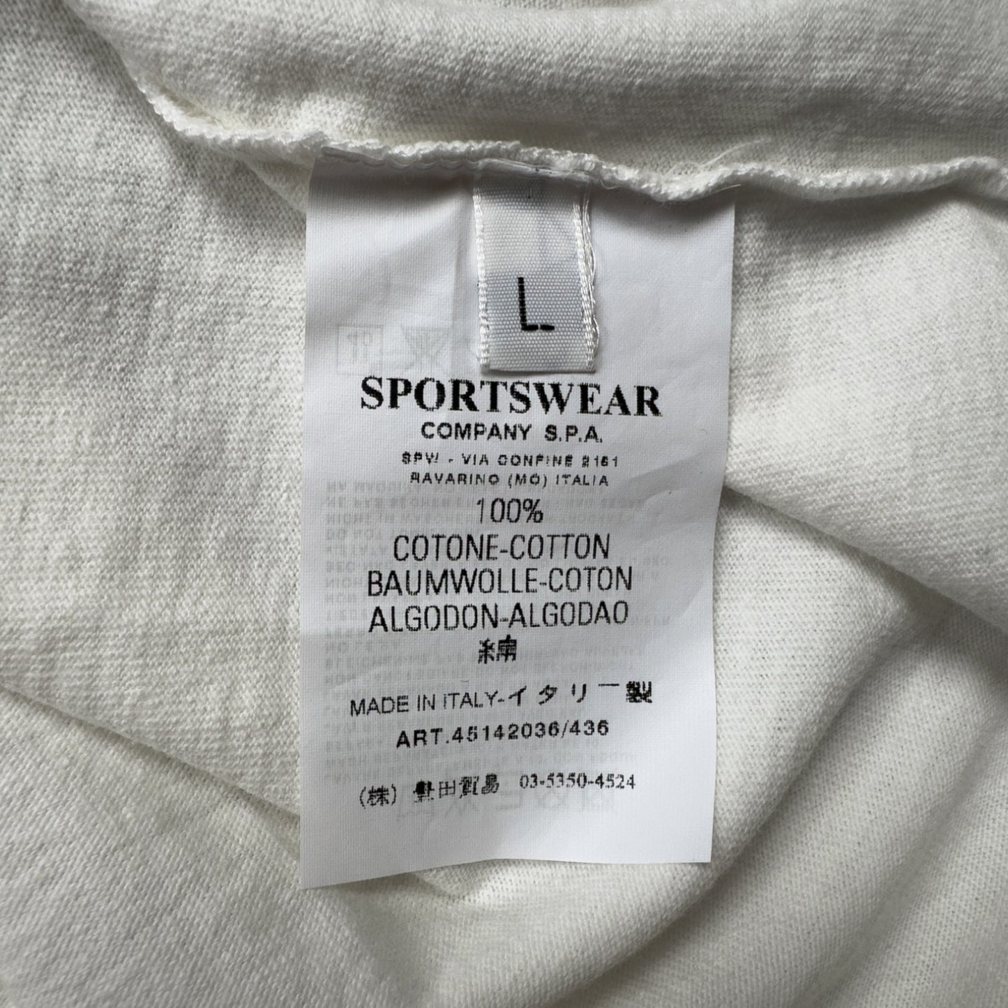 A/W 06 Stone Island Denims Long Sleeve Top