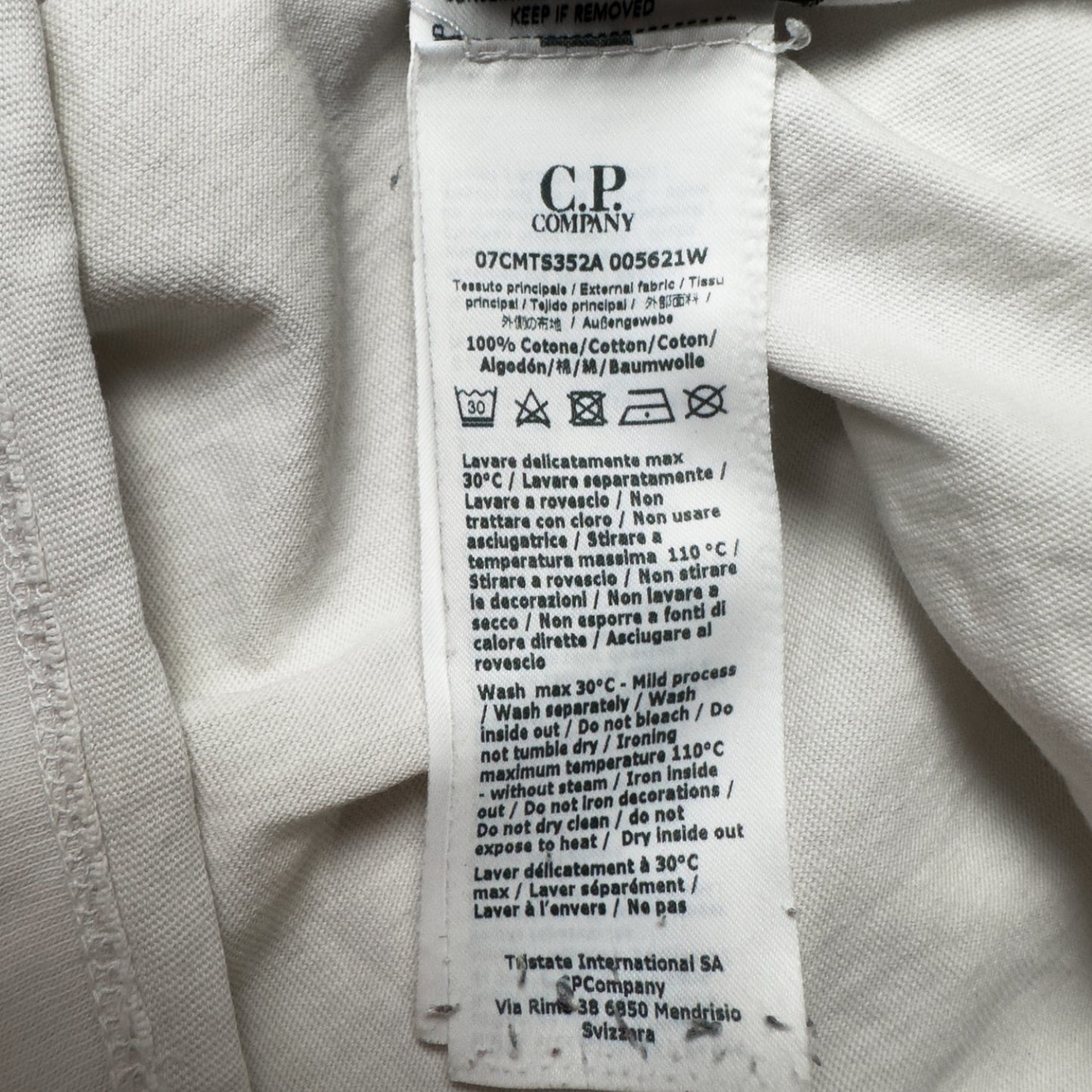 C.P. Company x Rejjie Snow Flee Chain T-Shirt