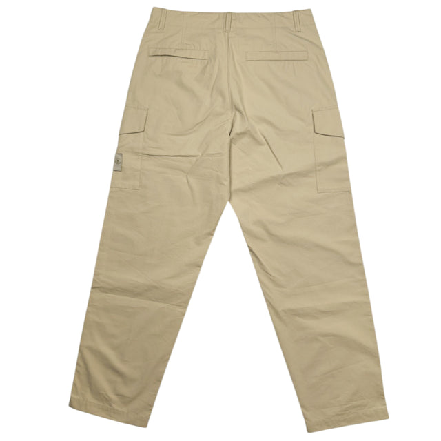 S/S 25 Stone Island Weatherproof Cotton Canvas Ghost Piece Cargo Trousers - 30 RE