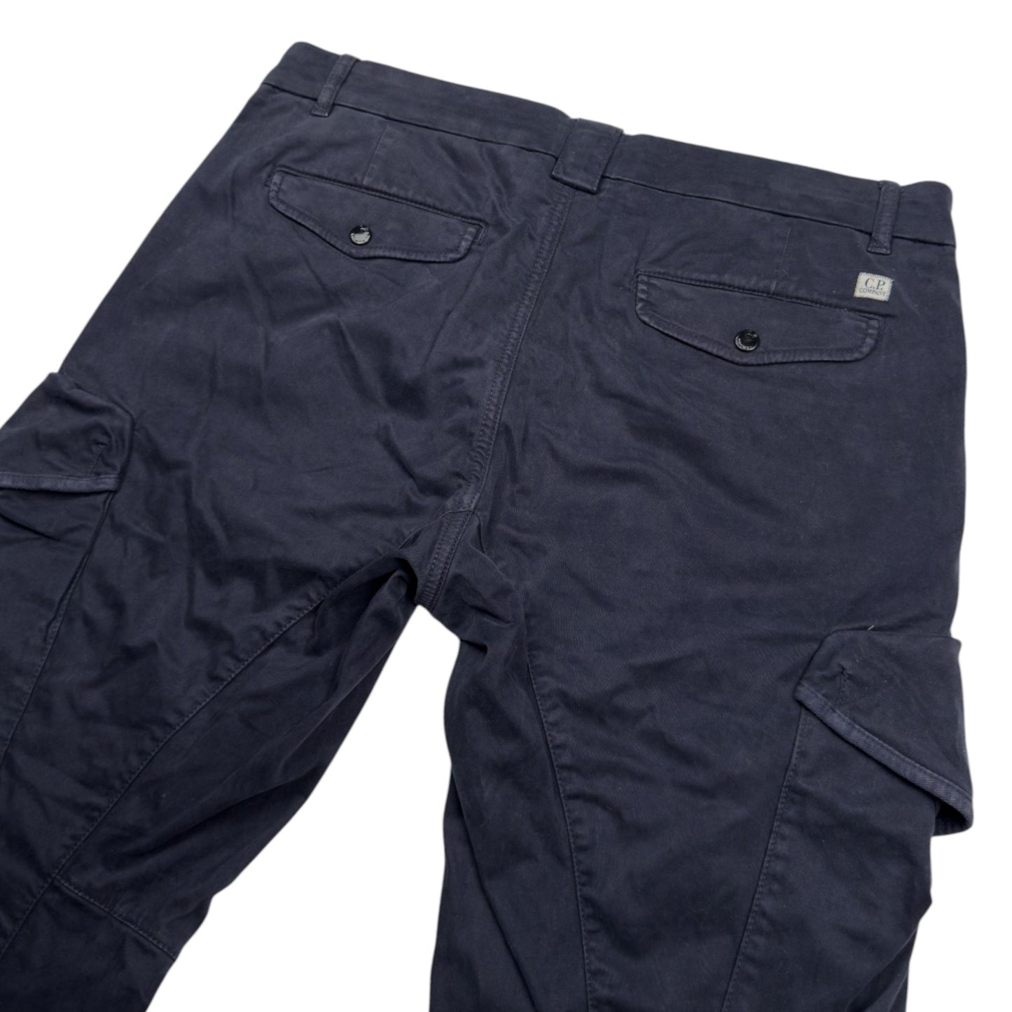 C.P. Company Ergonomic Fit Cargo Trousers - Navy