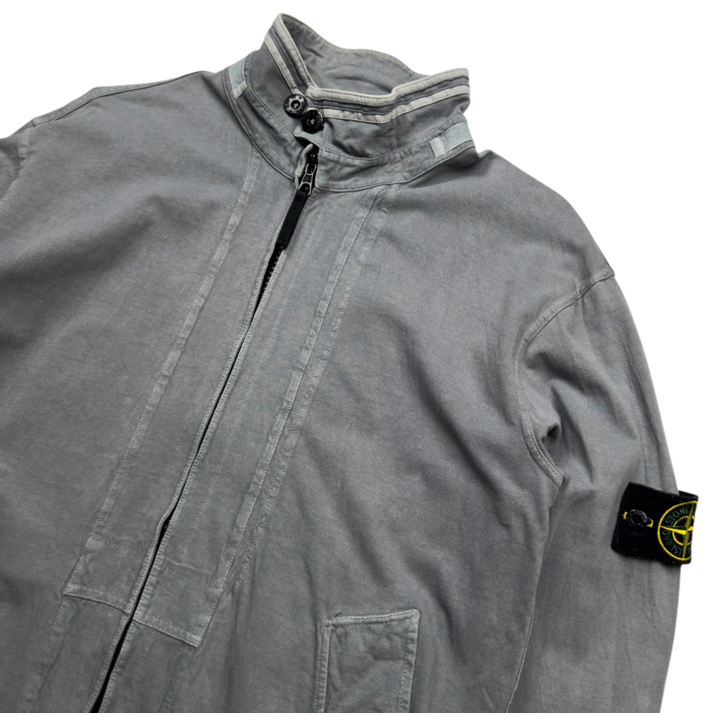 S/S 07 Stone Island Cotton Canvas Deck Jacket - Grey