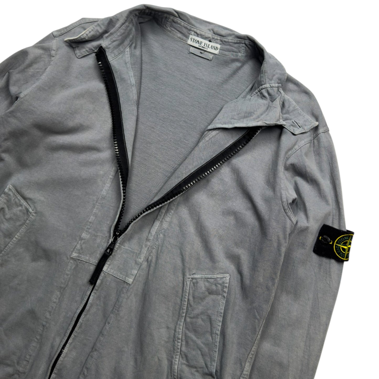 S/S 07 Stone Island Cotton Canvas Deck Jacket - Grey