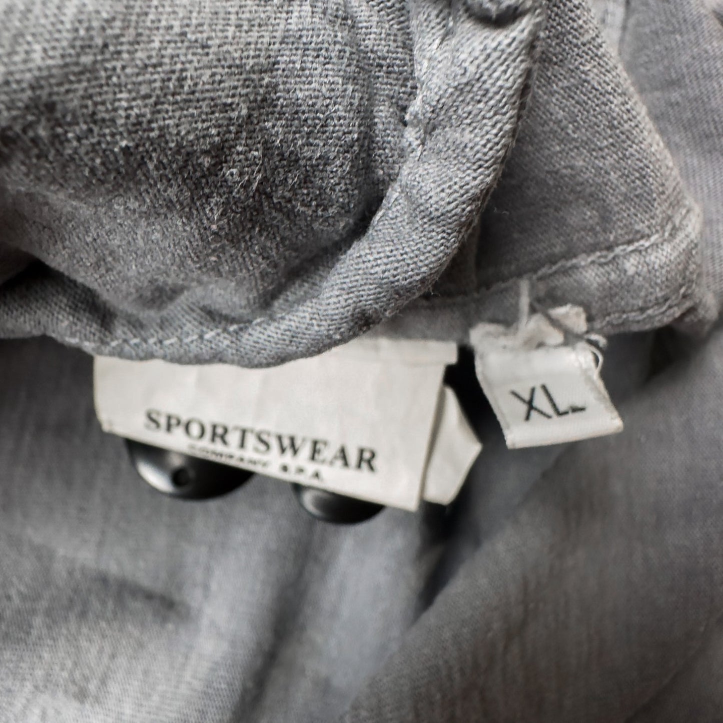 S/S 07 Stone Island Cotton Canvas Deck Jacket - Grey