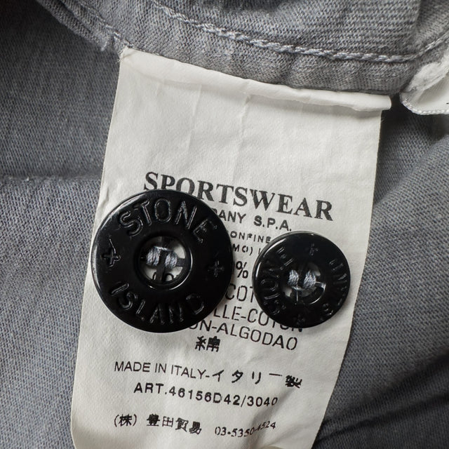 S/S 07 Stone Island Cotton Canvas Deck Jacket - Grey