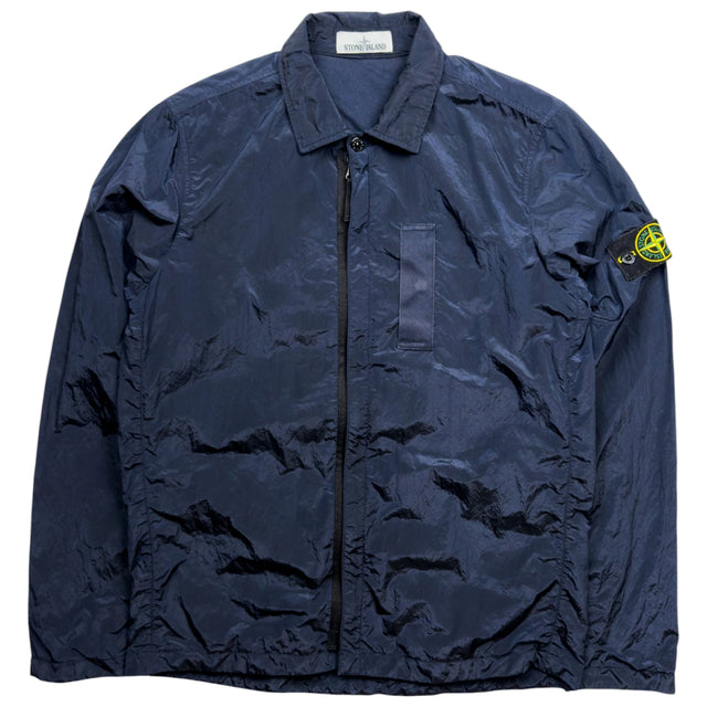 A/W 17 Stone Island Nylon Metal Overshirt - Navy