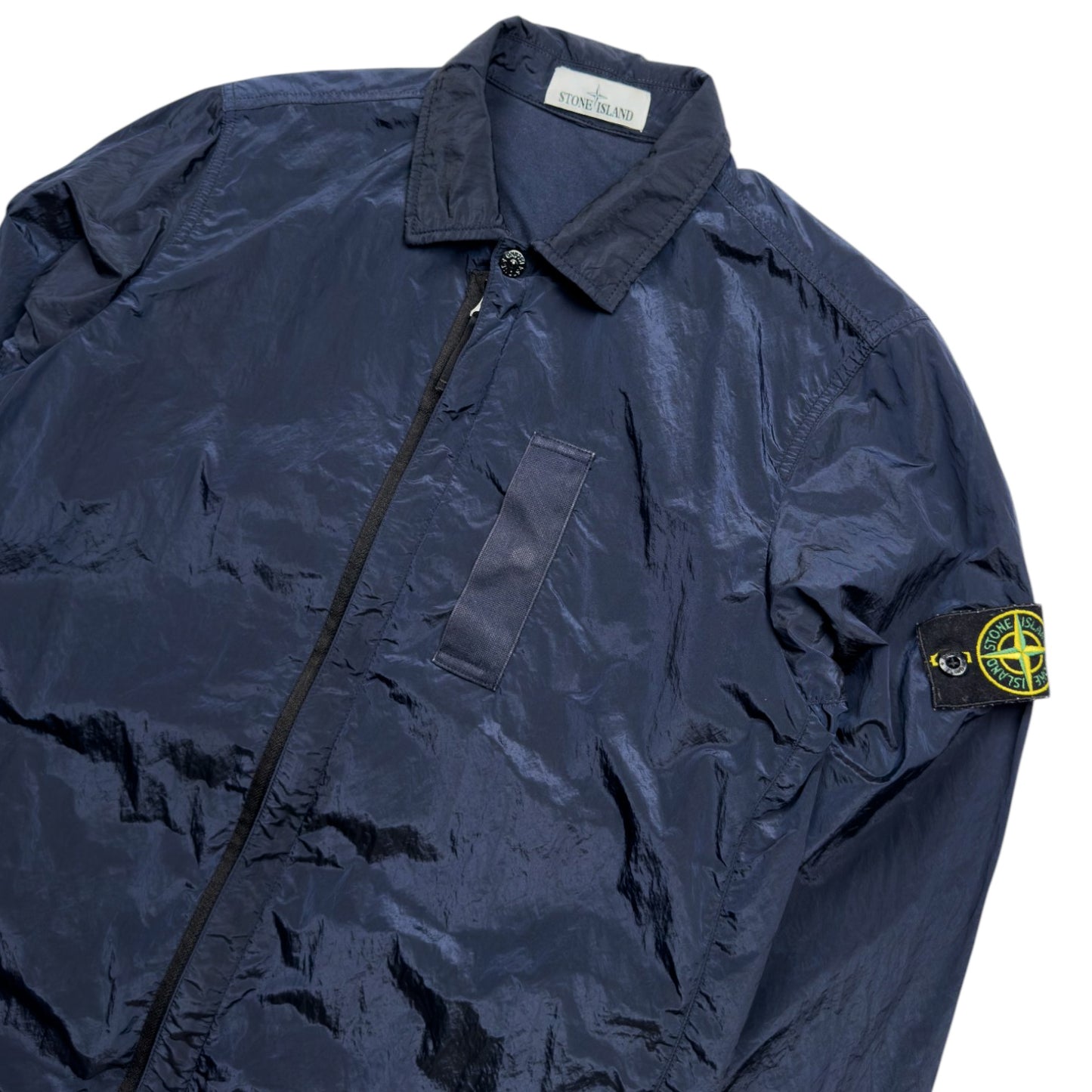 A/W 17 Stone Island Nylon Metal Overshirt - Navy