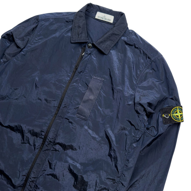A/W 17 Stone Island Nylon Metal Overshirt - Navy