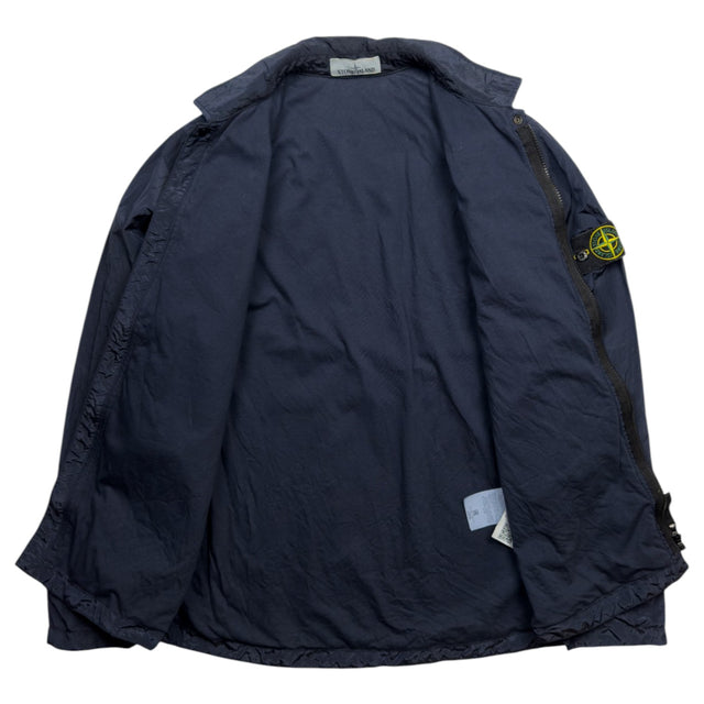 A/W 17 Stone Island Nylon Metal Overshirt - Navy