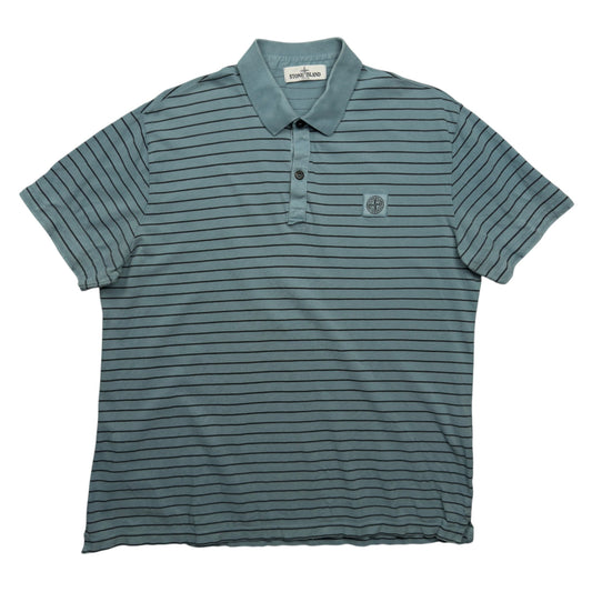 S/S 12 Stone Island Striped Polo Shirt