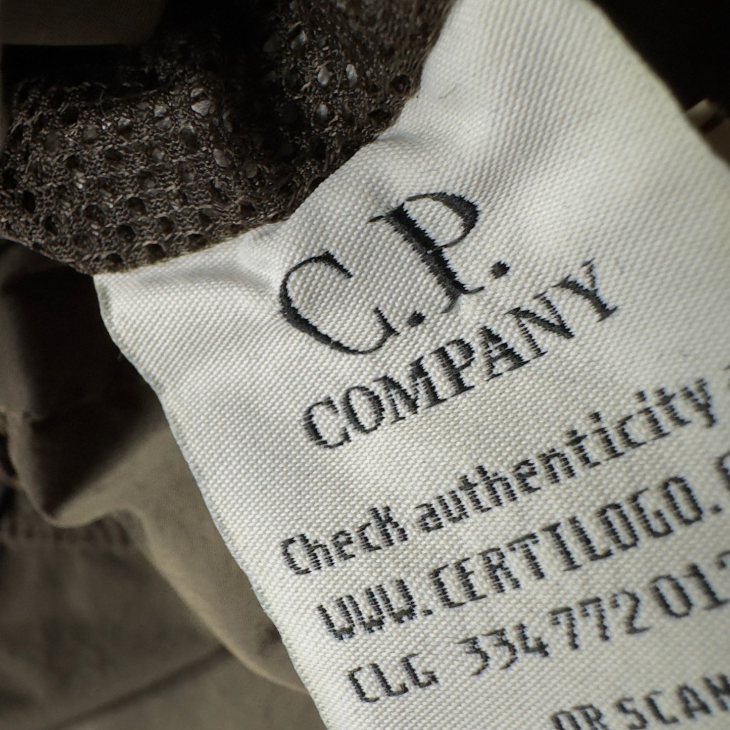 C.P. Company Nycra Fishtail Parka - Dark Khaki Green