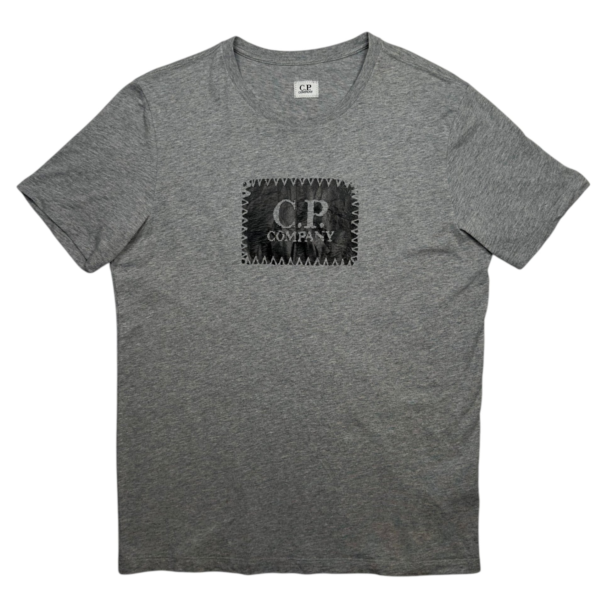 C.P. Company Big Stitch Logo T-Shirt - Grey