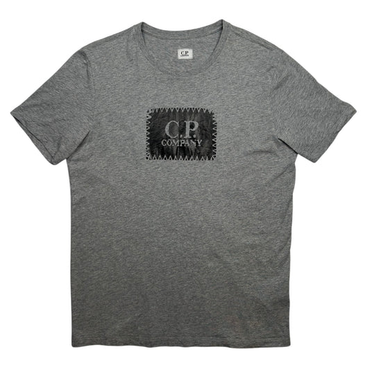C.P. Company Big Stitch Logo T-Shirt - Grey