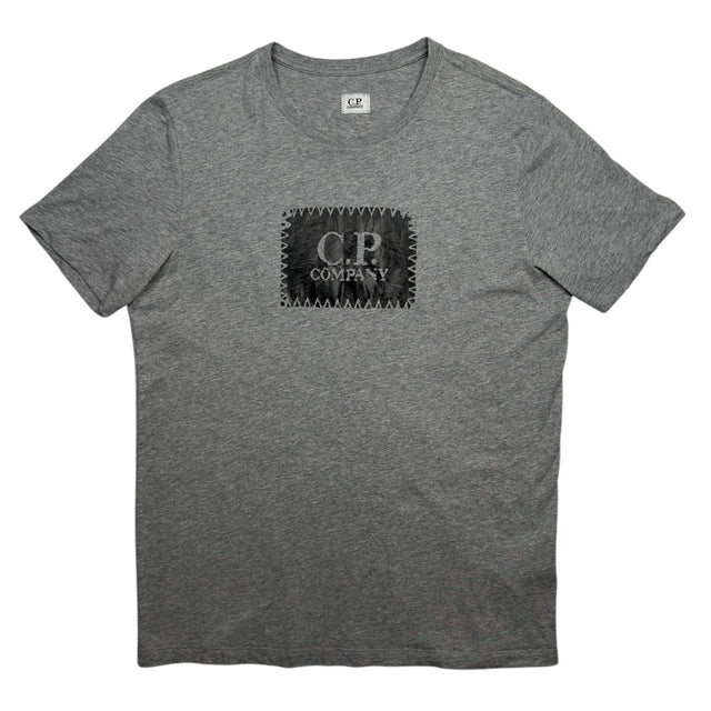 C.P. Company Big Stitch Logo T-Shirt - Grey