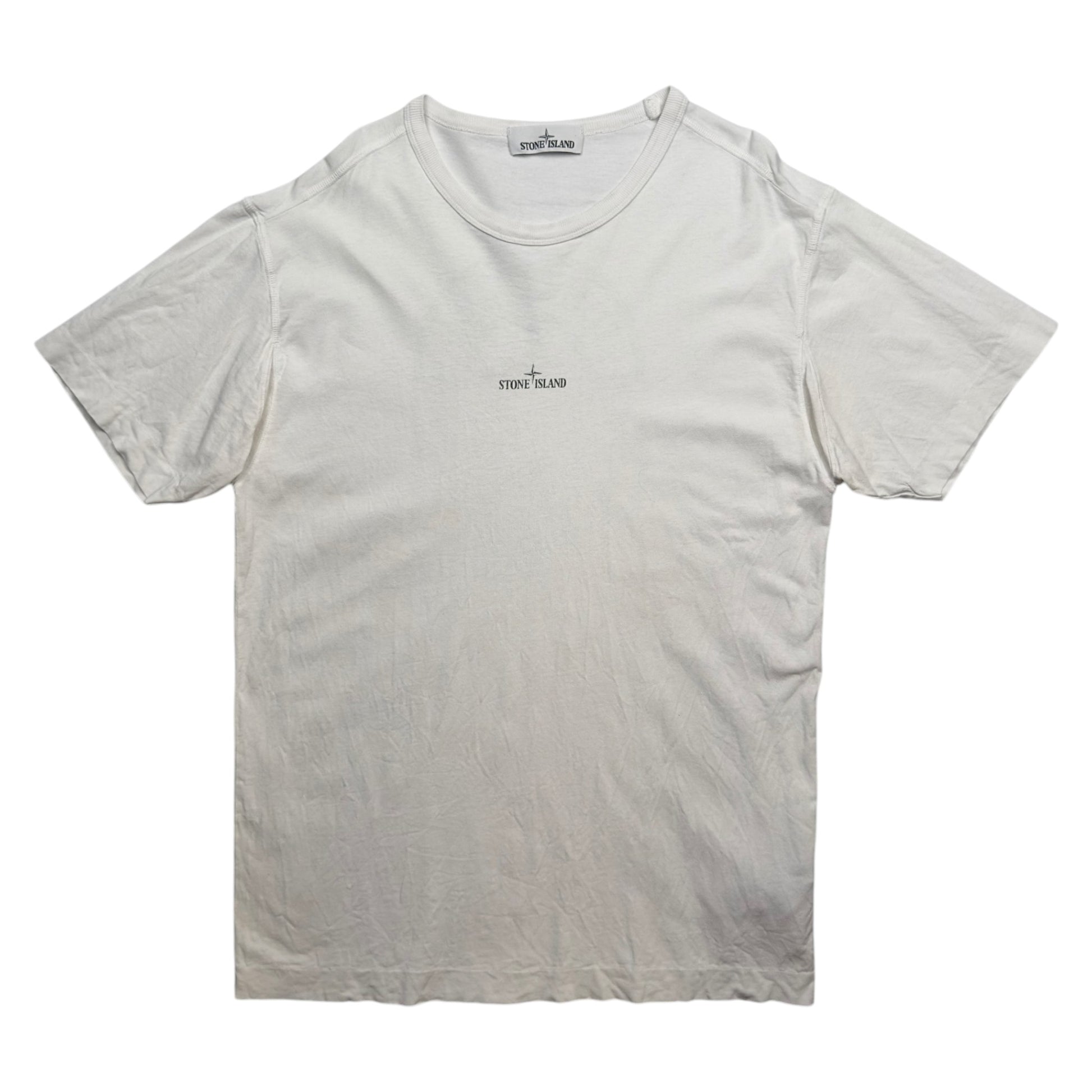 A/W 19 Stone Island "Graphic One" T-Shirt - White