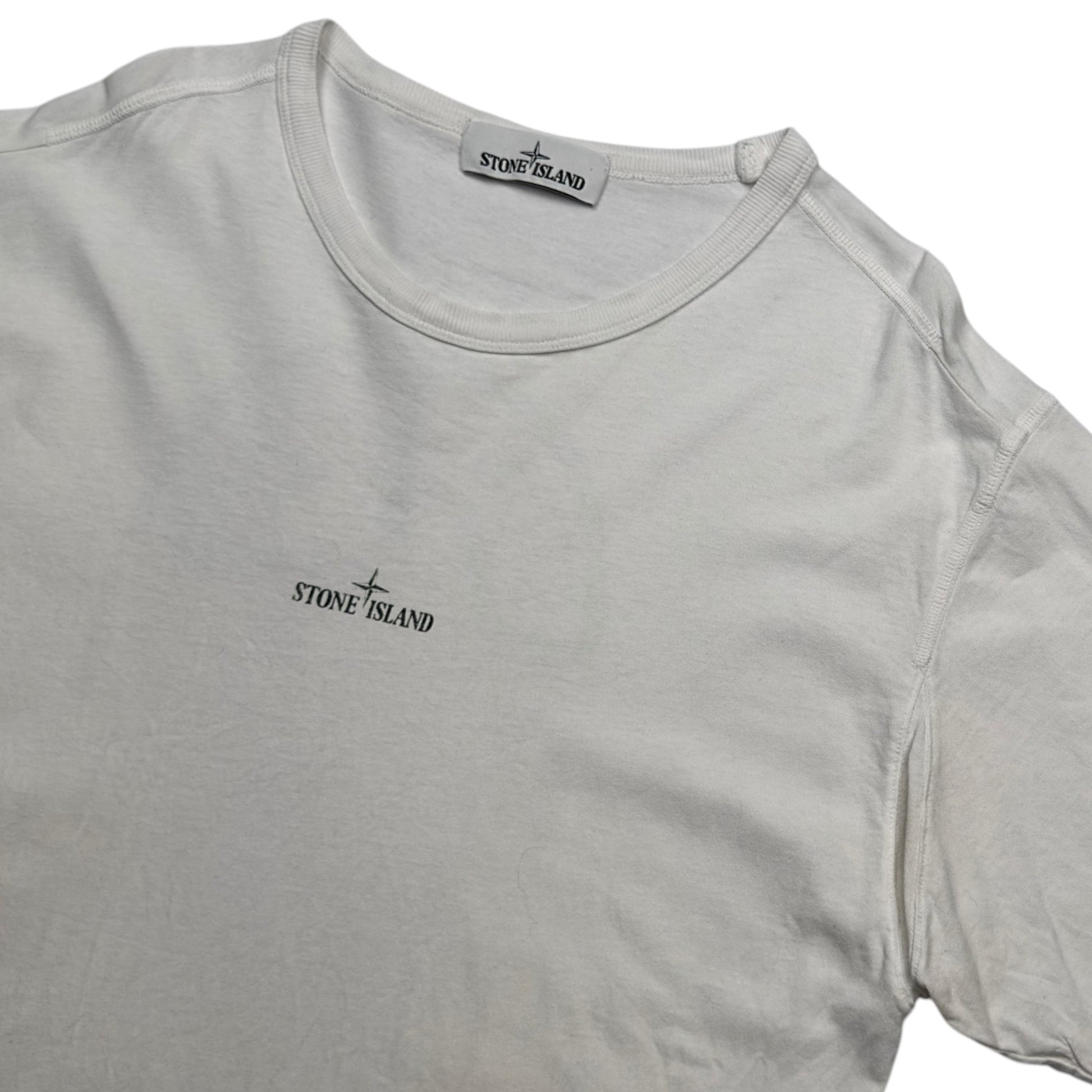 A/W 19 Stone Island "Graphic One" T-Shirt - White