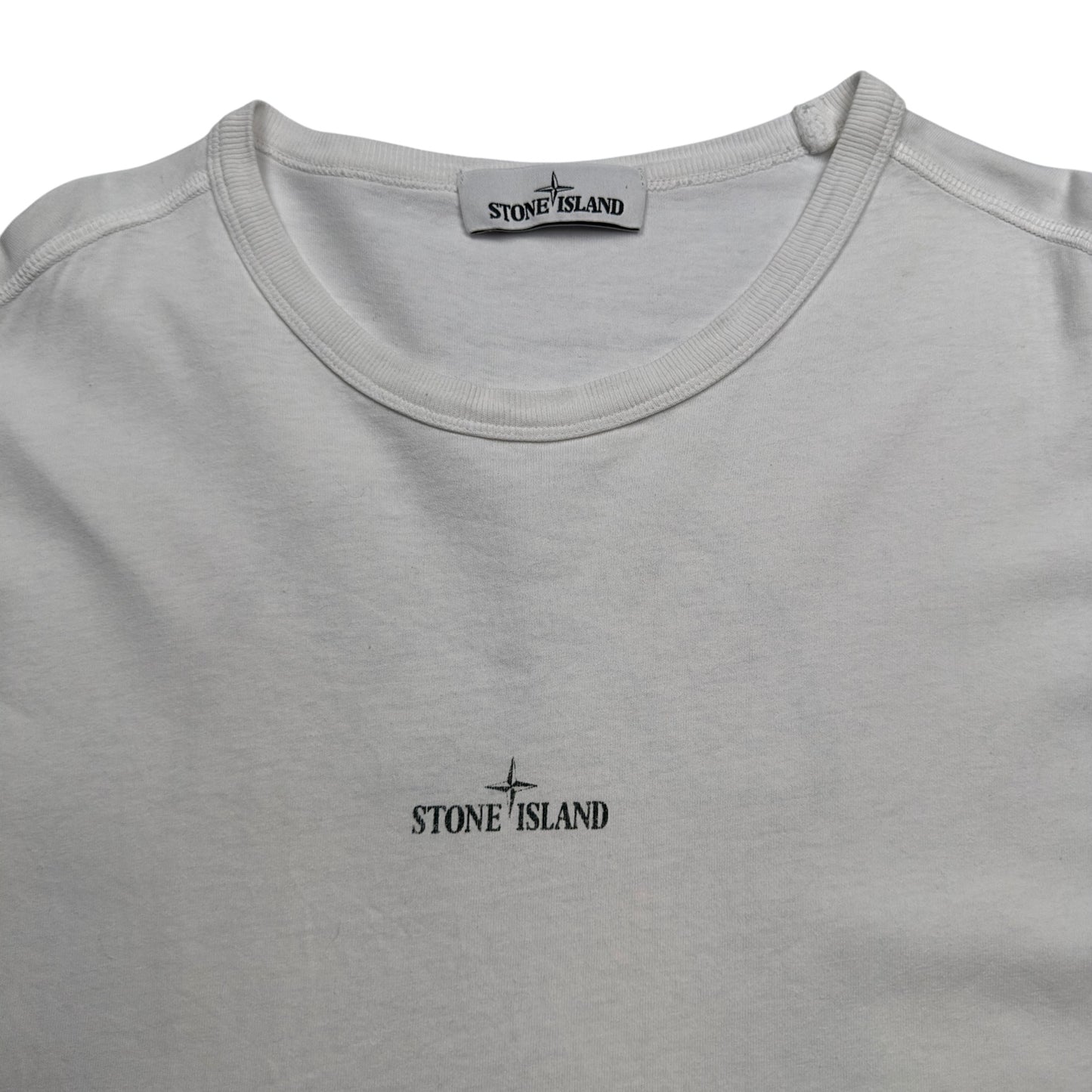 A/W 19 Stone Island "Graphic One" T-Shirt - White