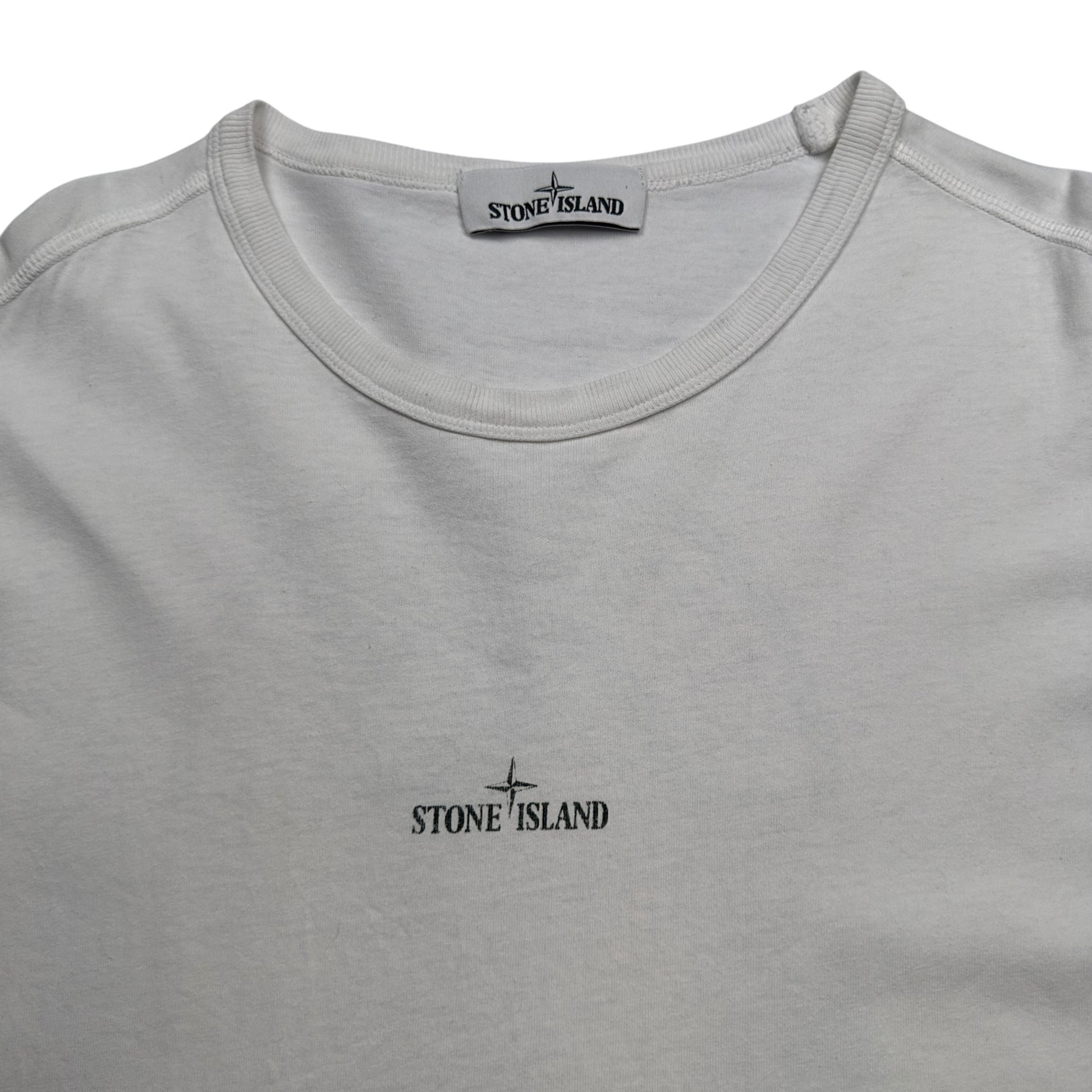 A/W 19 Stone Island "Graphic One" T-Shirt - White