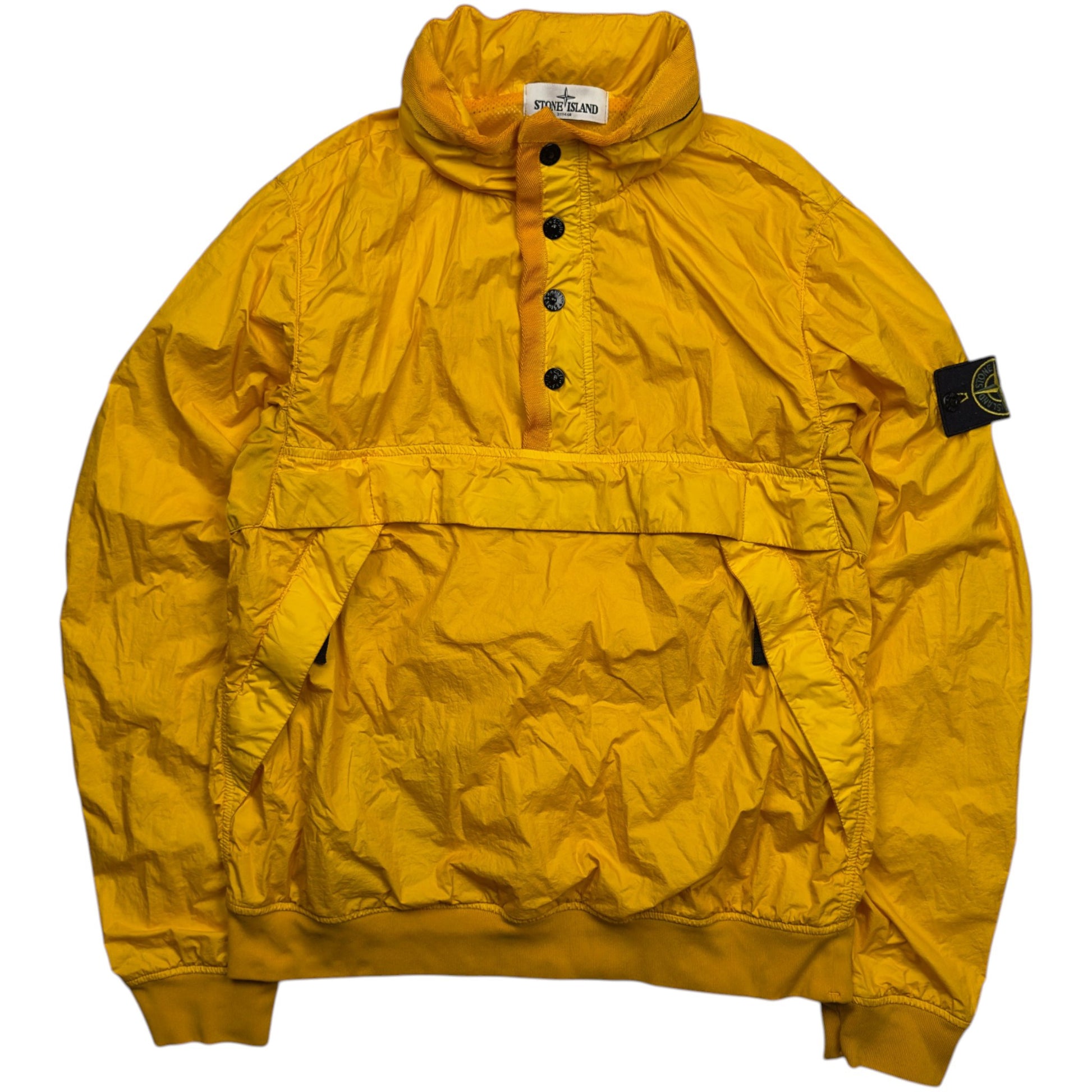 S/S 12 Stone Island Membrana TC Pullover Jacket / Smock - Yellow