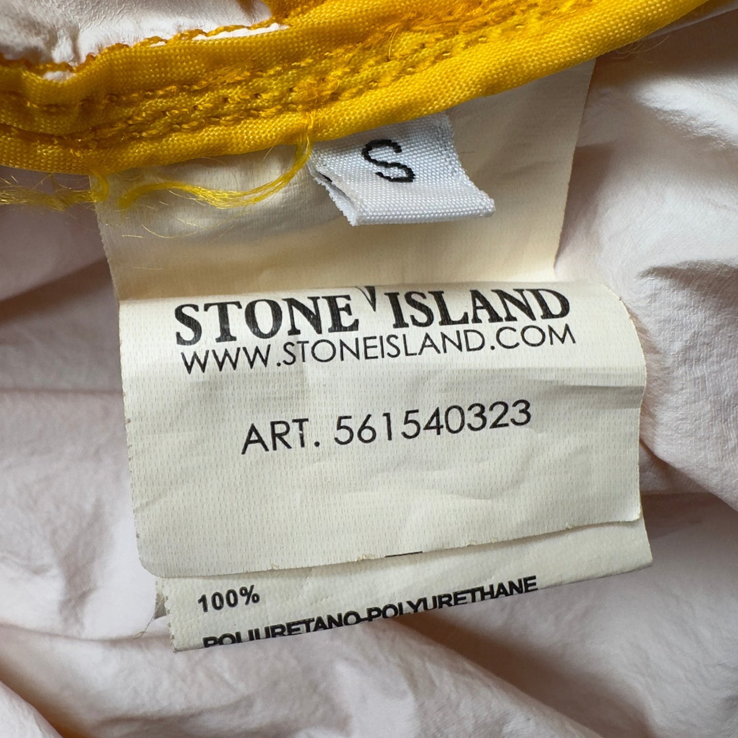 S/S 12 Stone Island Membrana TC Pullover Jacket / Smock - Yellow