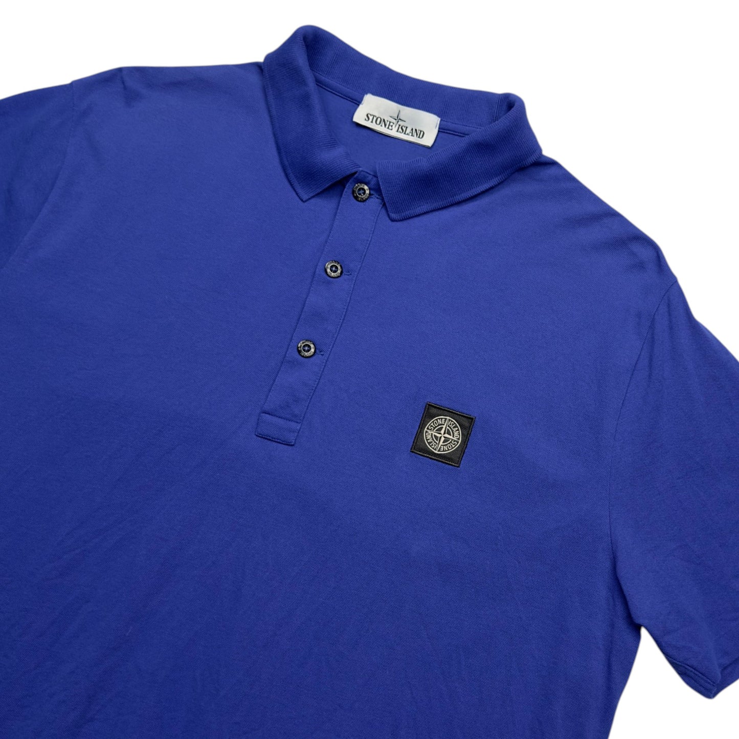 S/S 16 Stone Island Polo Shirt - Blue