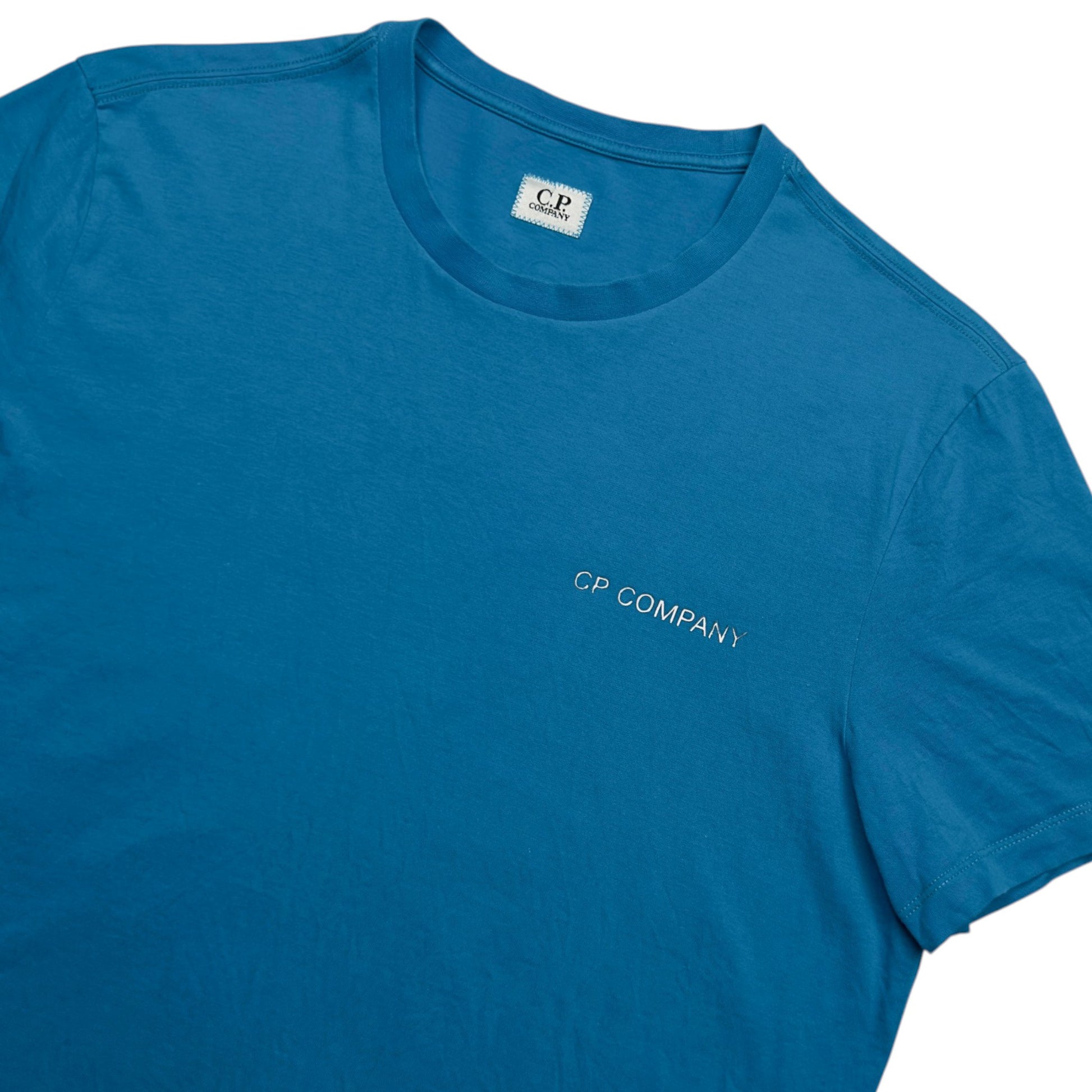 C.P. Company Spellout T-Shirt - Blue