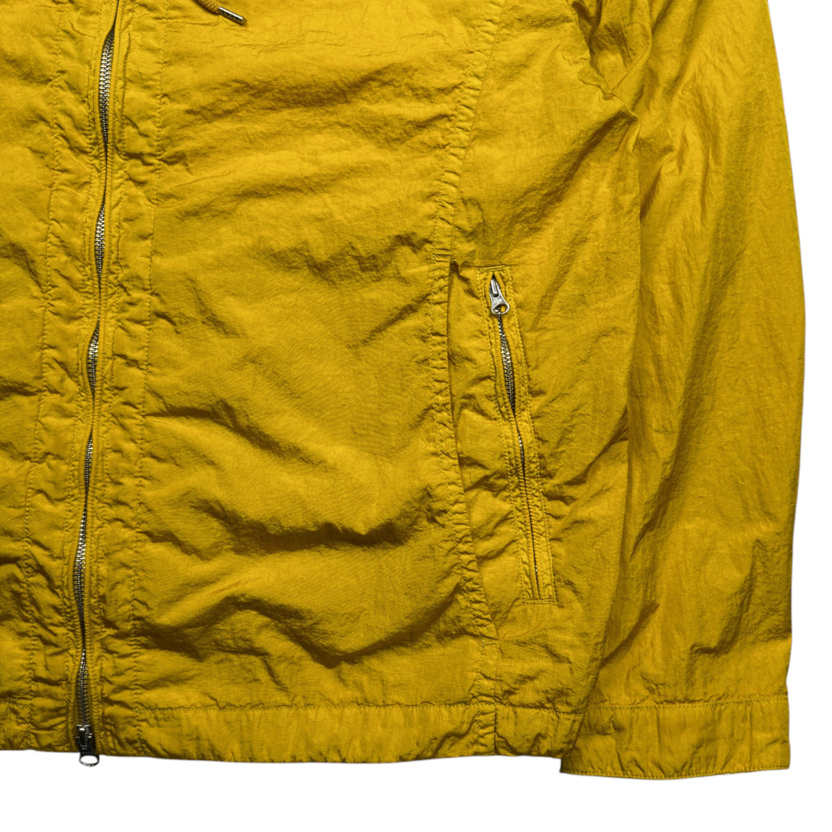 A/W 21 C.P. Company x Sebago Cinquanta M.t.T.N. Hooded Jacket - Yellow