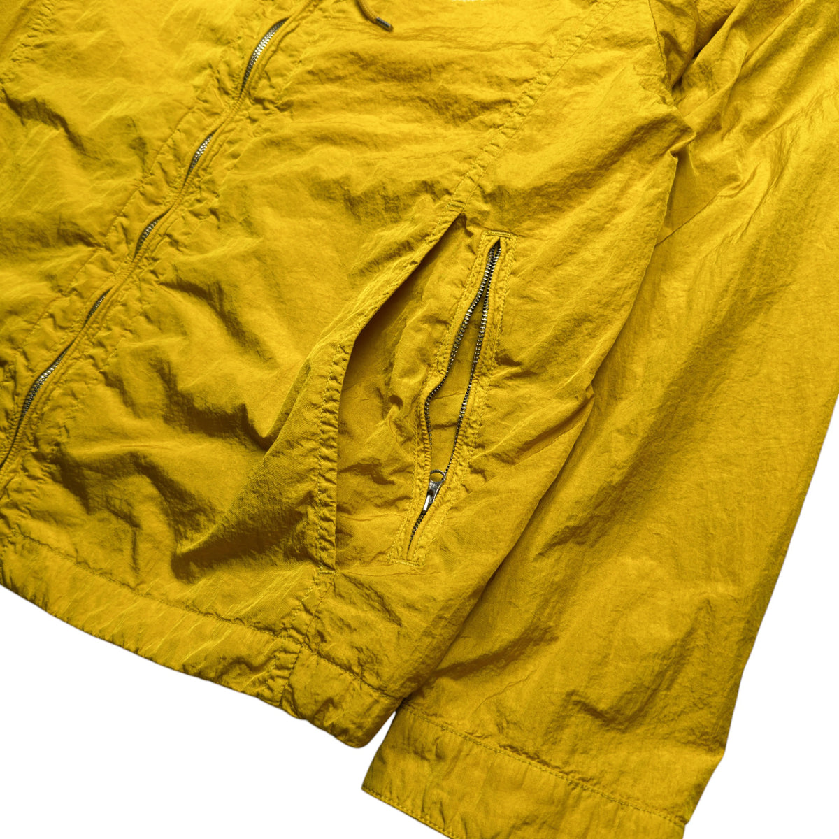 A/W 21 C.P. Company x Sebago Cinquanta M.t.T.N. Hooded Jacket - Yellow
