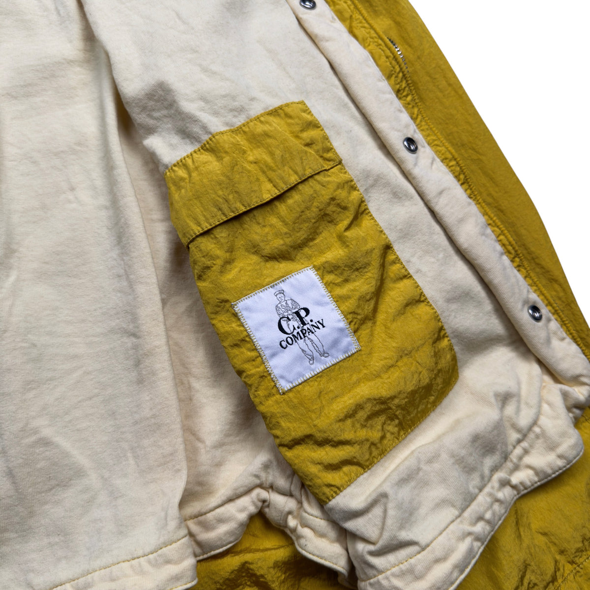 A/W 21 C.P. Company x Sebago Cinquanta M.t.T.N. Hooded Jacket - Yellow