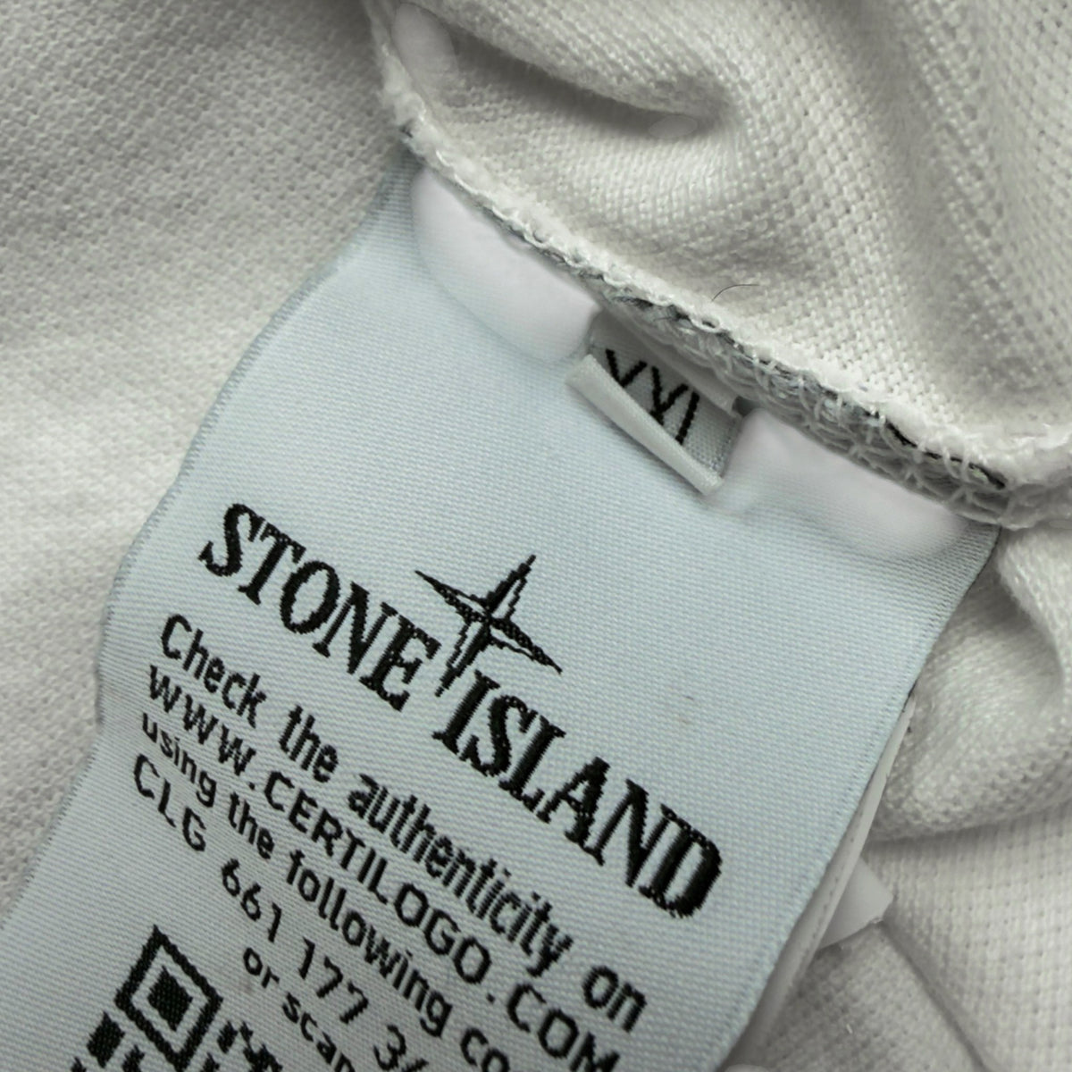 S/S 15 Stone Island Chest Pocket Polo Shirt - White