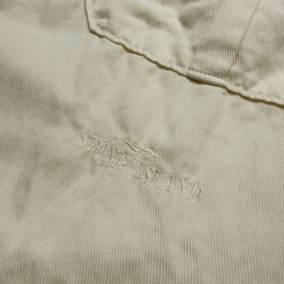 S/S 08 Stone Island Double Pocket Short Sleeve Shirt - Cream