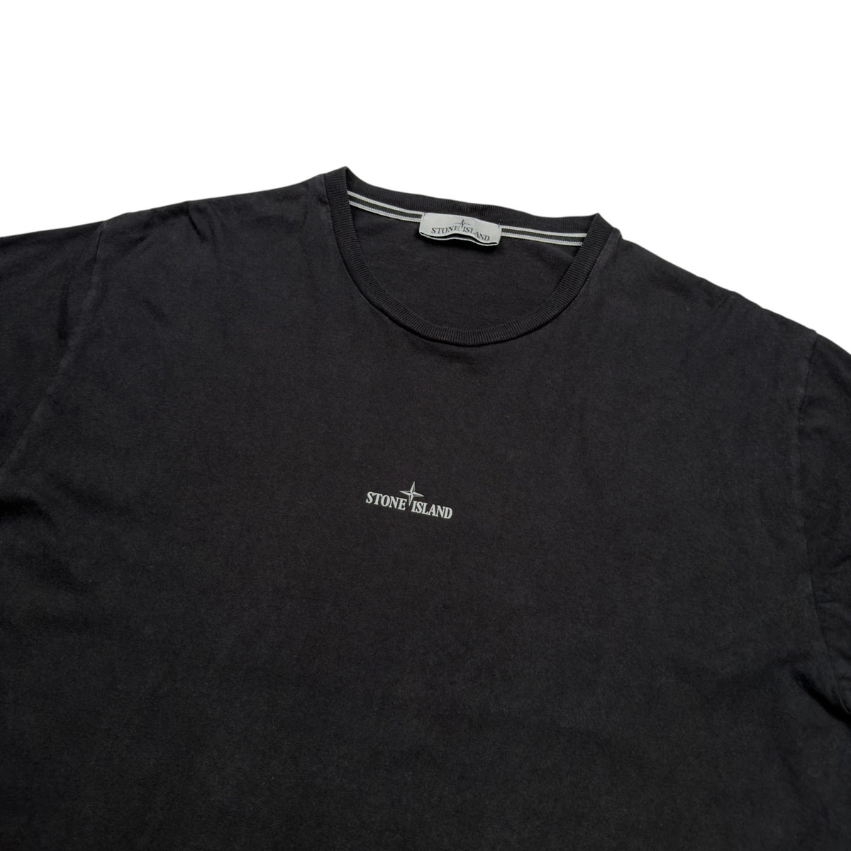 A/W 23 Stone Island ‘Stamp Two’ Print T-Shirt - Black