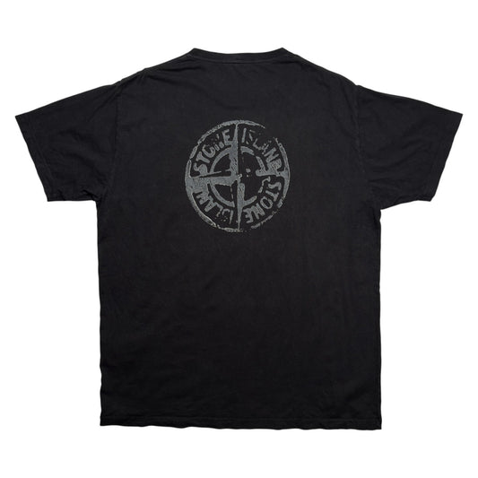 A/W 23 Stone Island ‘Stamp Two’ Print T-Shirt - Black